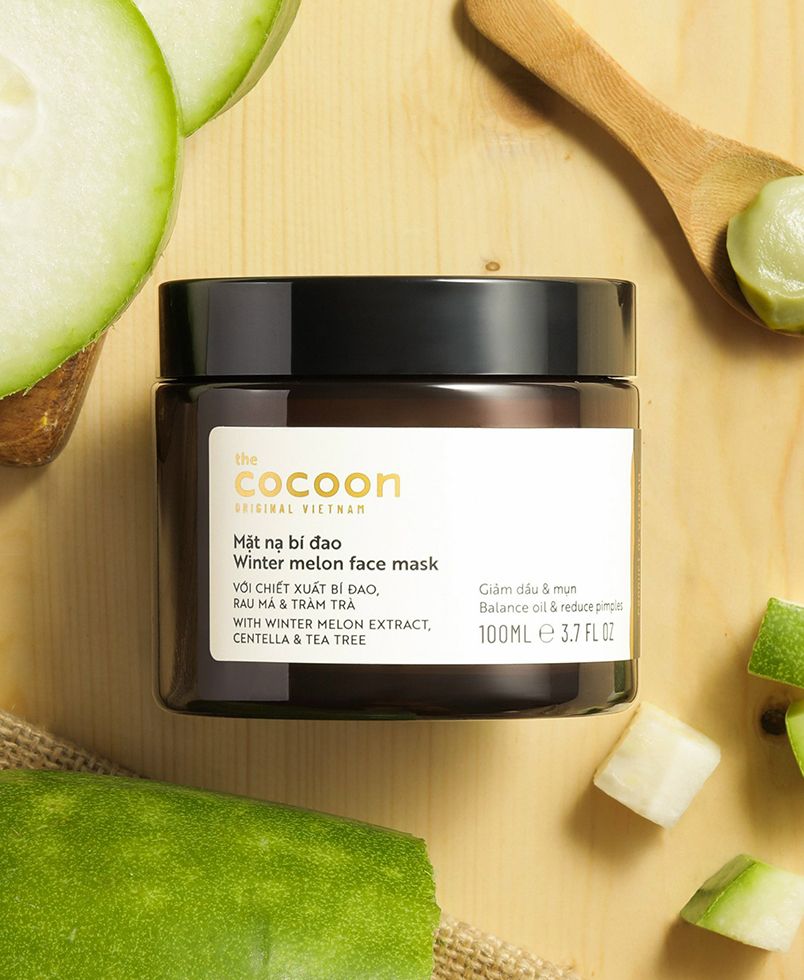 Cocoon Vietnam - Review Mặt nạ bí đao Cocoon giảm dầu & mụn 100ml