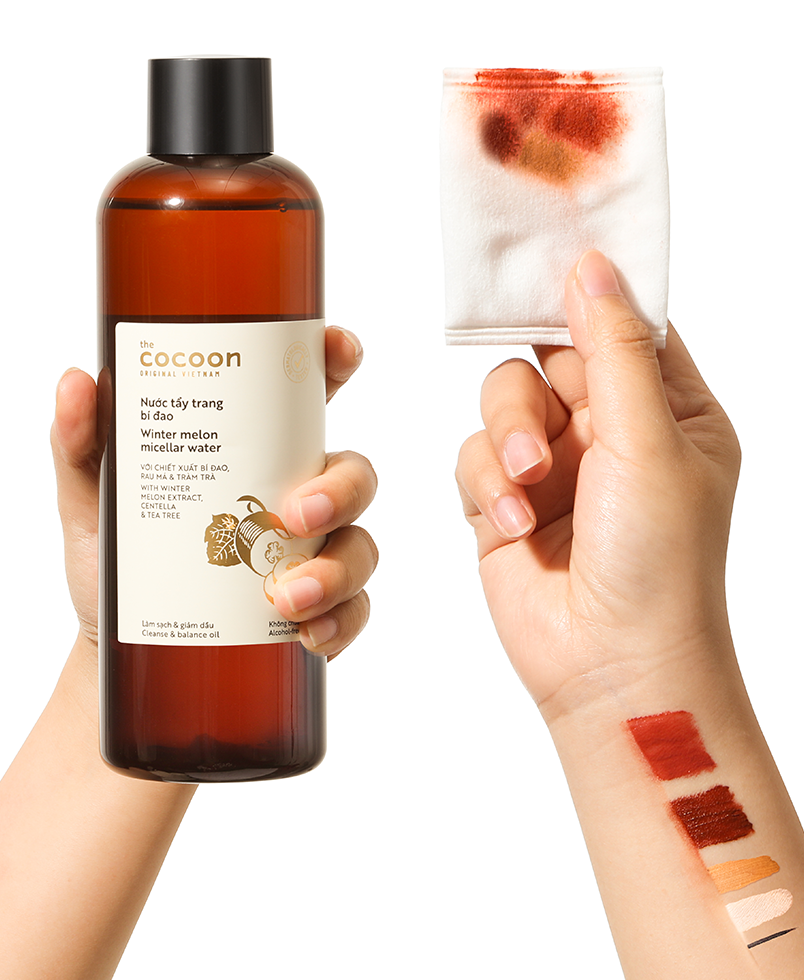 Cocoon Vietnam - Review Nước tẩy trang bí đao Cocoon tẩy sạch makeup & giảm dầu 500ml