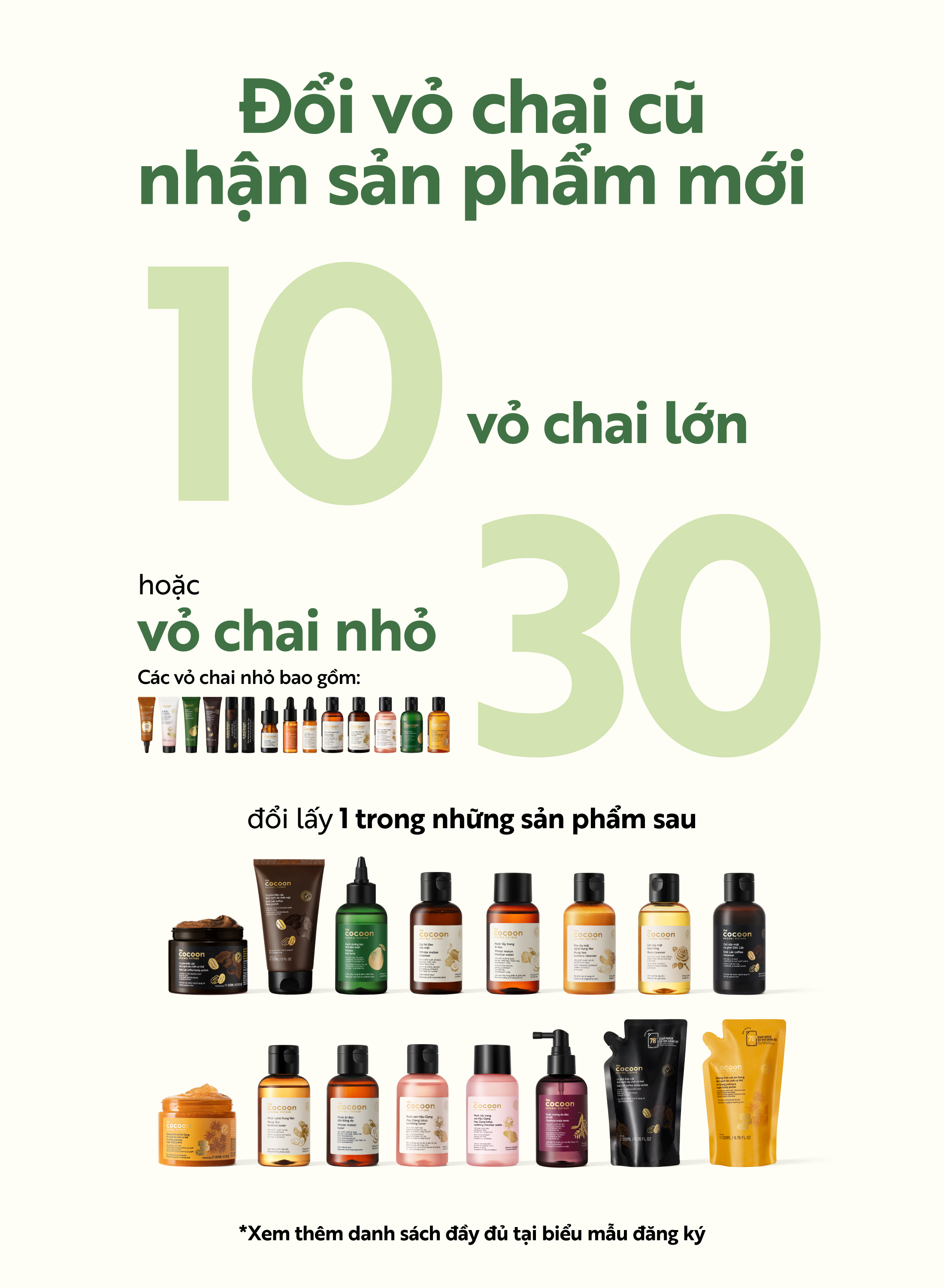 Cùng Cocoon sống xanh mỗi ngày: Điểm Xanh Online 