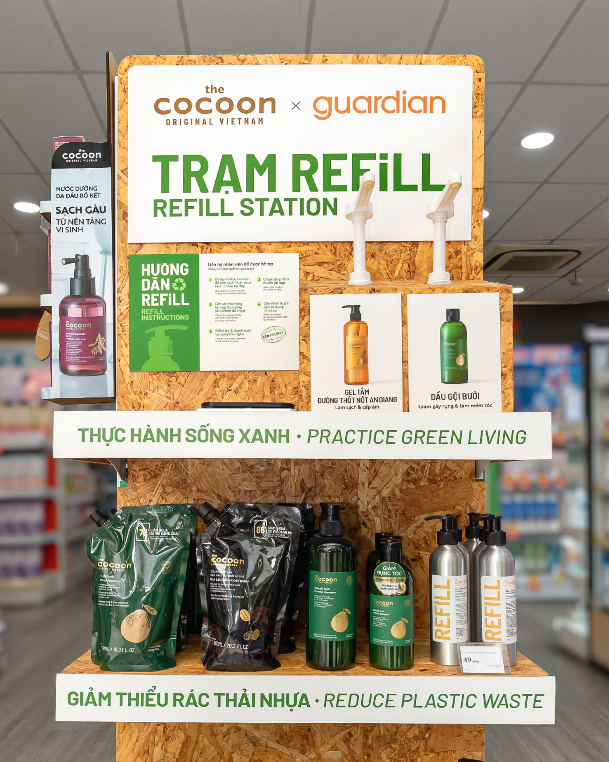 Cocoon x Guardian Vietnam: Ra mắt Trạm Refill tại TP.HCM 